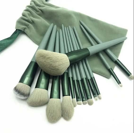 Makeup Brush with Pouch Set 13 pcs