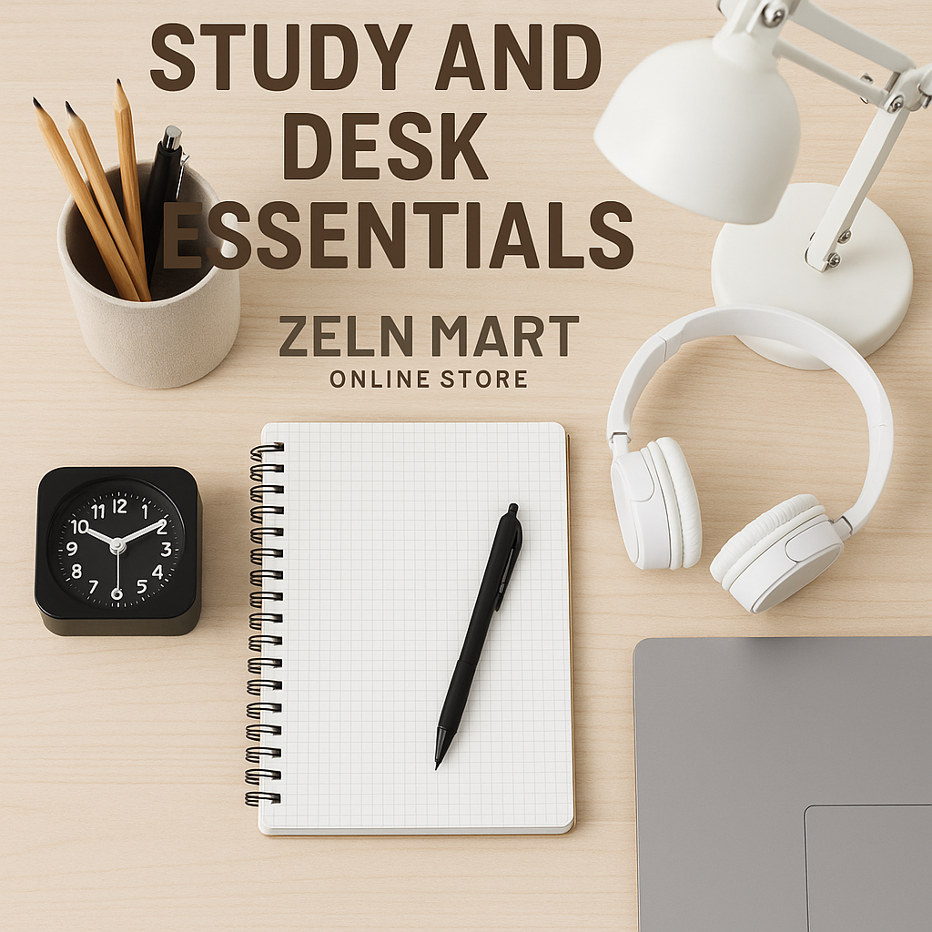 STUDY AND DESK ESSENTIALS