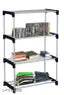 Removable Stackable Shoe Rack, Living Room Plastic Shoe Rack, Multi-layer Folding Shoes Storage Organizer, Plastic Shoes Cabinets Home Supplies (4layer shoe rack