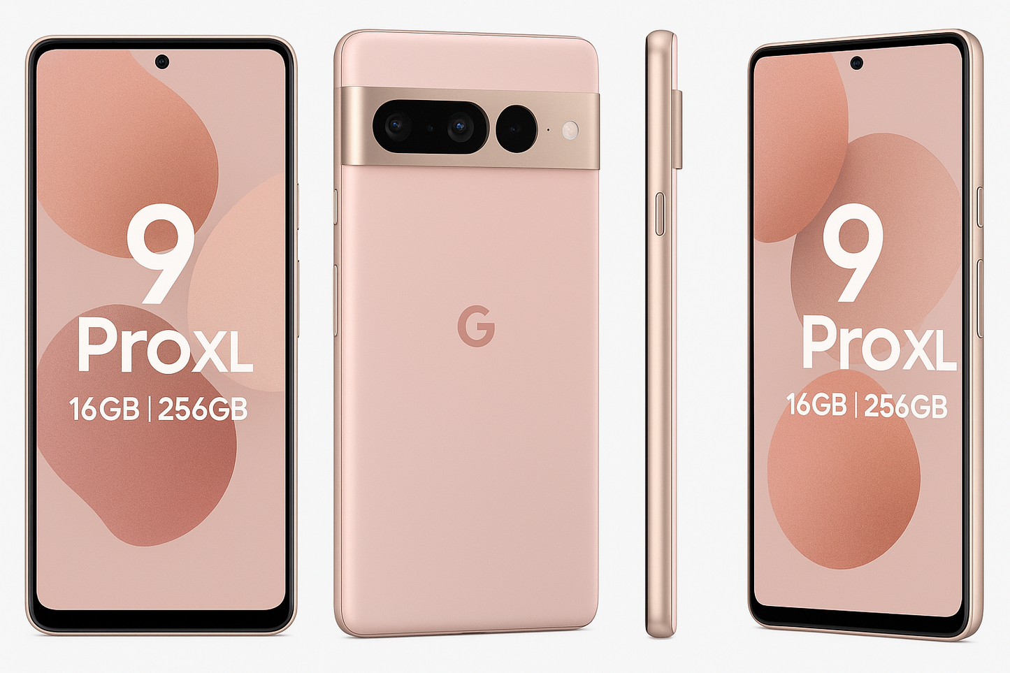 Google Pixel 9 Pro XL 16GB 256GB Rose Quartz