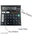 Trendy Styler CT-512 Check & Correct GST Calculator Basic Calculator (12 Digit)